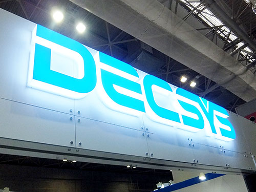Channel letter for DECSYS