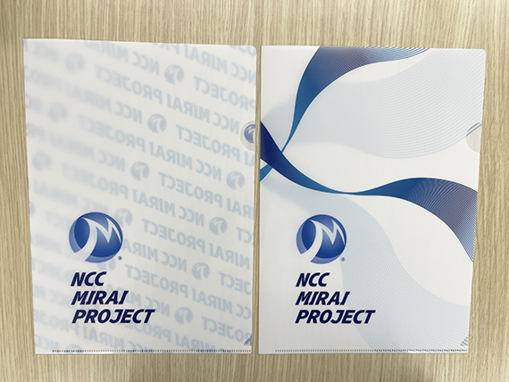 オリジナルクリアファイル